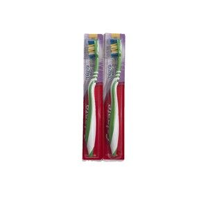 Colgate Wave Zig Zag Toothbrushes - 2  - Compact Head - Soft Bristles - NIP